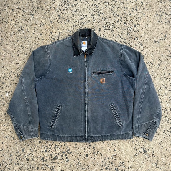 Carhartt Other - VTG Carhartt J97 PTL Detroit Jacket Blanket Lined Made in USA XL Patch 2004